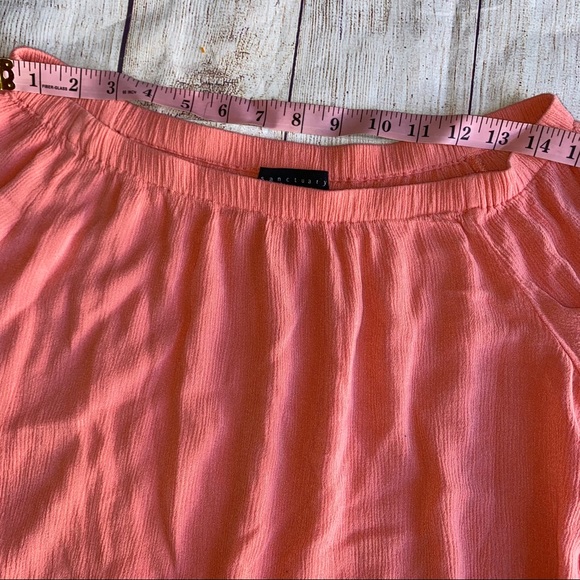 Sanctuary coral blouse top size medium Euc - Picture 7 of 8